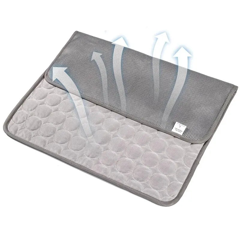 Tapis Rafraîchissant pour Chat et Chien — Coussin de Glace Anti-Chaleur