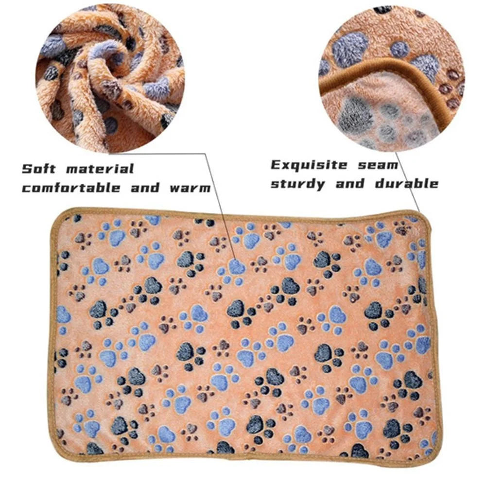 Couverture Douce & Moelleuse pour Chat et Chien — Motif Dessin Animé