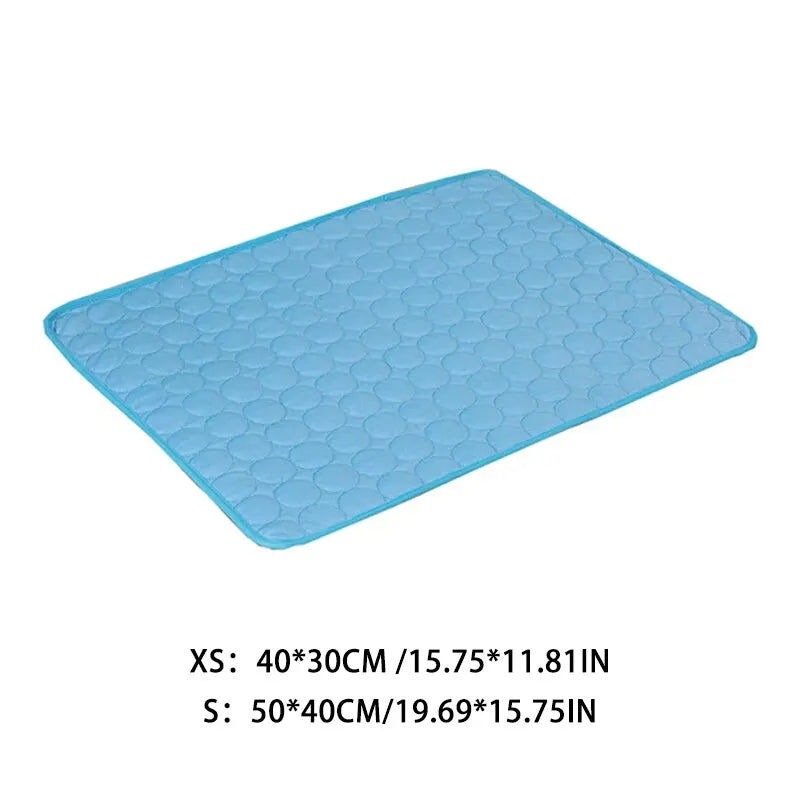 Tapis Rafraîchissant pour Chat et Chien — Coussin de Glace Anti-Chaleur