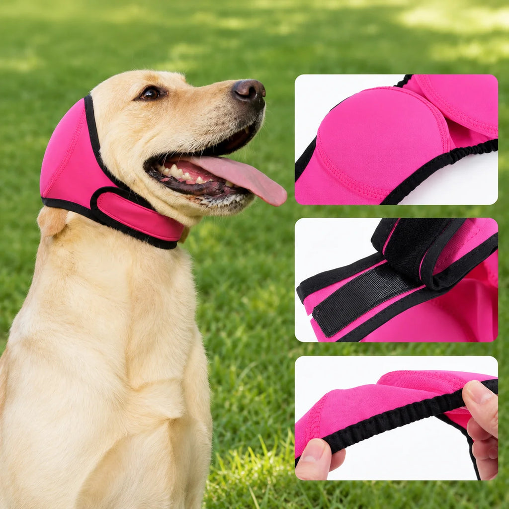 Cagoule Anti-Anxiété pour Chien — Apaisement & Protection Anti-Insectes