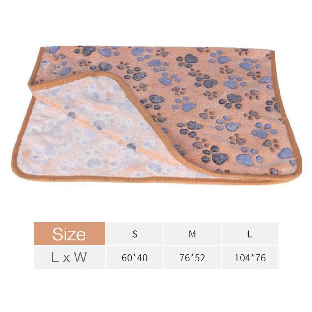 Couverture Douce & Moelleuse pour Chat et Chien — Motif Dessin Animé